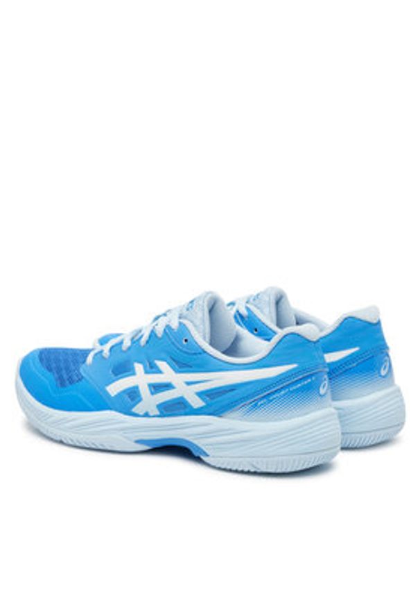 Asics Buty halowe Gel-Court Hunter 3 1072A090 Niebieski. Kolor: niebieski. Materiał: materiał