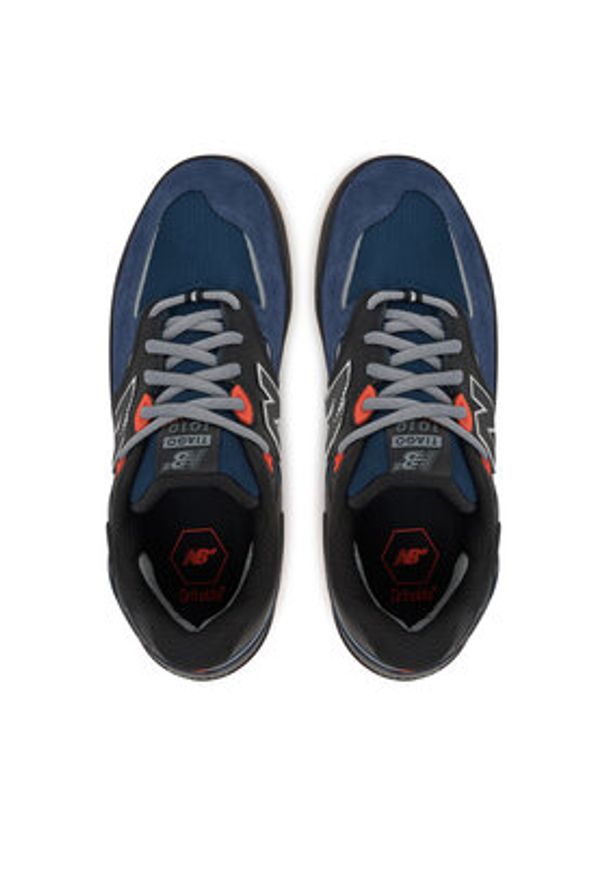 New Balance Sneakersy NM1010SO Niebieski. Kolor: niebieski. Materiał: zamsz, skóra