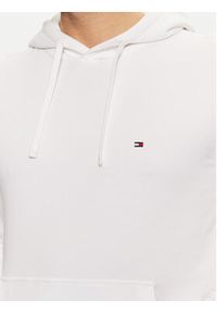 TOMMY HILFIGER - Tommy Hilfiger Bluza Essential MW0MW37235 Biały Regular Fit. Kolor: biały. Materiał: bawełna #5