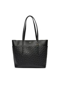 BOSS - Boss Torebka Alyce Shopper 50529349 Czarny. Kolor: czarny. Materiał: skórzane