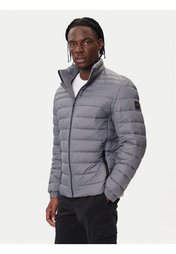 BOSS Kurtka zimowa Oden2 50549252 Szary Slim Fit. Kolor: szary. Materiał: syntetyk. Sezon: zima