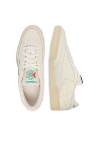 Reebok Sneakersy EO-CLUB C 85 VINTAGE 100000317 Écru. Materiał: skóra. Model: Reebok Club #5