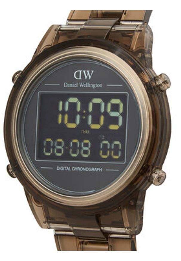 Daniel Wellington Zegarek DW00100767 Brązowy. Kolor: brązowy