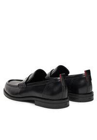 Hugo - HUGO Mokasyny Varian 50548591 Czarny. Kolor: czarny. Materiał: skóra #4
