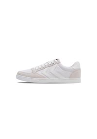 Trenerzy Hummel Slimmer Stadil Tonal. Kolor: biały. Materiał: zamsz. Sport: turystyka piesza