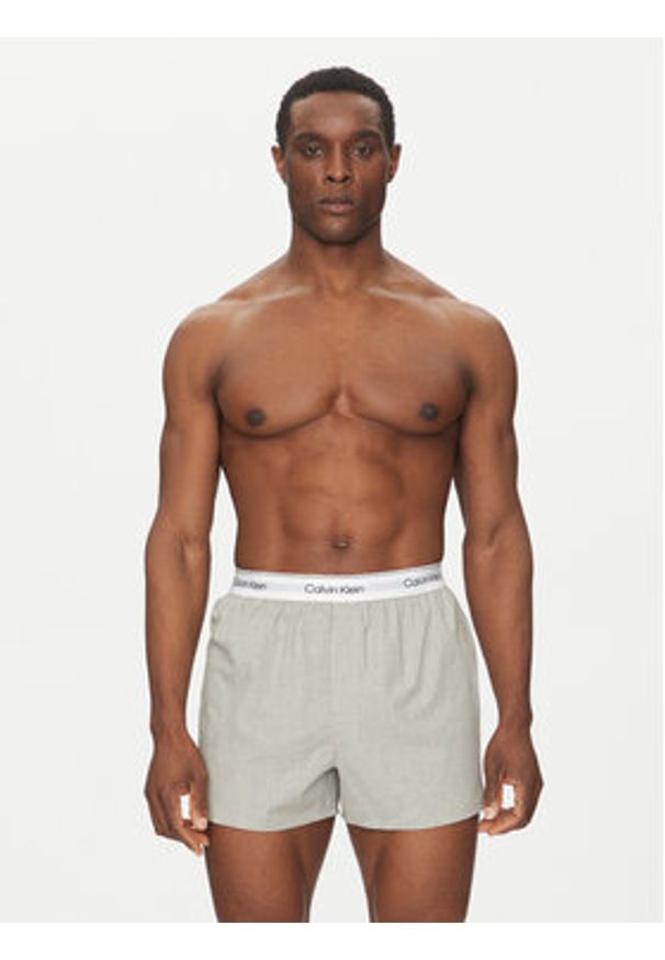 Calvin Klein Underwear Komplet 3 par bokserek LV00NB4267 Kolorowy. Materiał: bawełna. Wzór: kolorowy