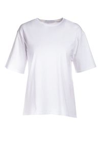 Born2be - Biały T-shirt Crialacia. Kolor: biały. Materiał: dzianina. Długość rękawa: krótki rękaw #4