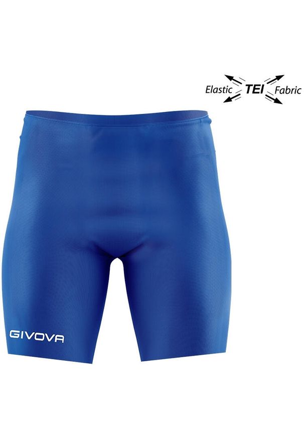 Spodenki Givova Bermuda Skin. Kolor: niebieski. Sport: piłka nożna