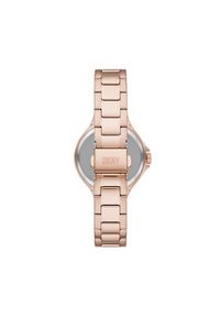 DKNY Zegarek Chambers NY6642 Różowe złocenie. Kolor: różowy #4