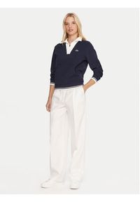 Lacoste Bluza SF8634 Granatowy Regular Fit. Kolor: niebieski. Materiał: syntetyk #3