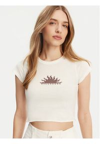 Billabong Top EBJZT00436 Biały Regular Fit. Kolor: biały. Materiał: bawełna #3