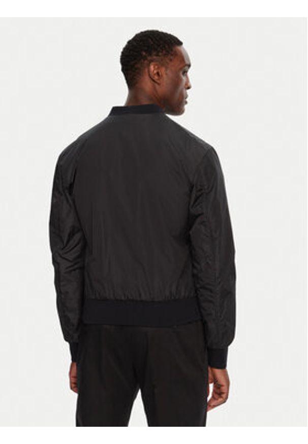 DOLCE & GABBANA - Dolce&Gabbana Kurtka bomber G9ABPT G7F2J Czarny Regular Fit. Kolor: czarny. Materiał: syntetyk