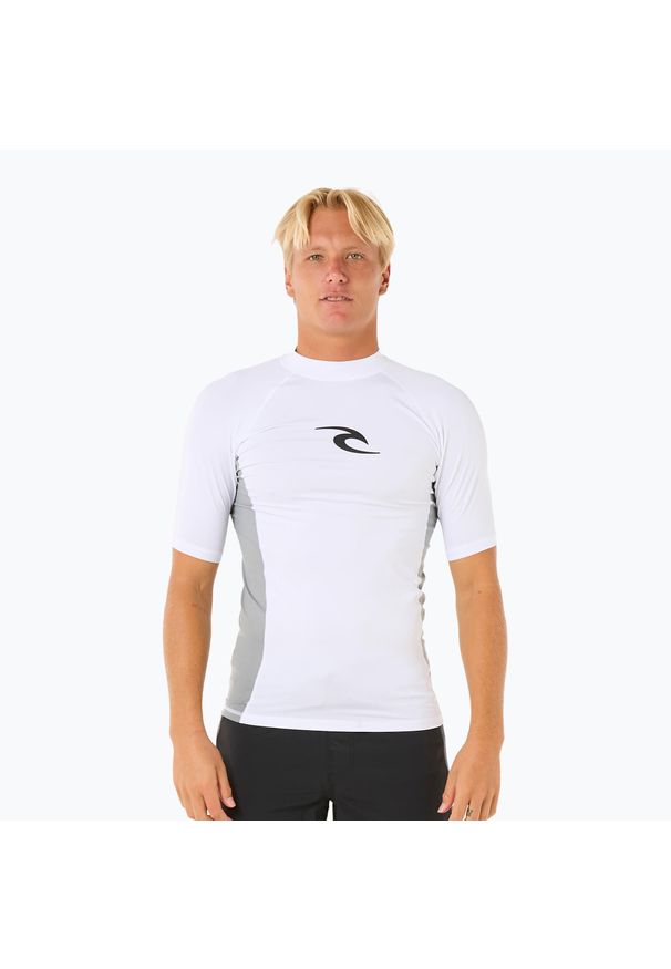 RIPCURL - Koszulka do pływania męska Rip Curl Waves UPF Performance. Kolor: biały