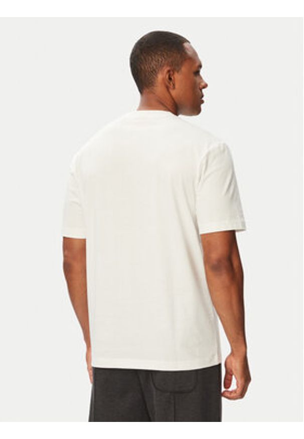 Hugo - HUGO T-Shirt Darise 50563436 Biały Relaxed Fit. Kolor: biały. Materiał: bawełna