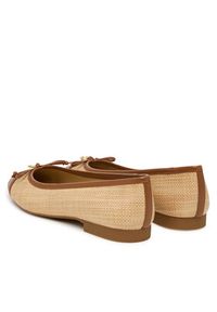 MICHAEL Michael Kors Baleriny Piper Flex 40S6PIFP2D Beżowy. Kolor: beżowy. Materiał: syntetyk #4