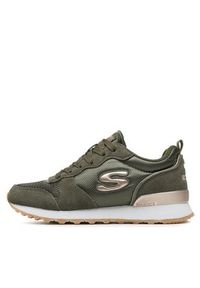 skechers - Skechers Sneakersy Og 85 Gold'N Gurl 111/OLV Zielony. Kolor: zielony. Materiał: materiał #3