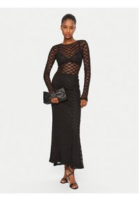 BARDOT Spódnica maxi Adoni 59740SB Czarny Regular Fit. Kolor: czarny. Materiał: syntetyk #3