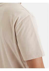 DC Shoes T-Shirt Elective EDYZT04361 Beżowy Regular Fit. Kolor: beżowy. Materiał: bawełna #6