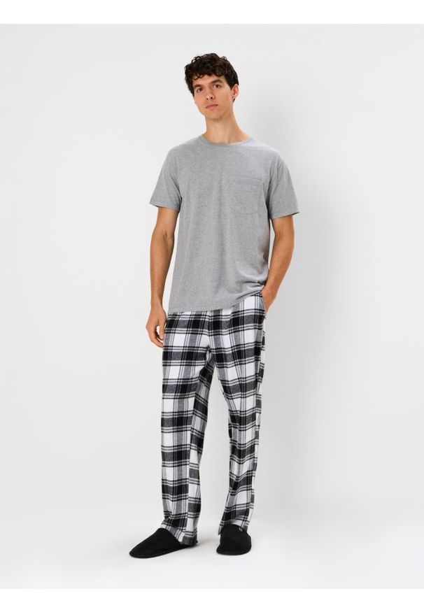 Sinsay - Bawełniana piżama dwuczęściowa - wielobarwny. Materiał: bawełna