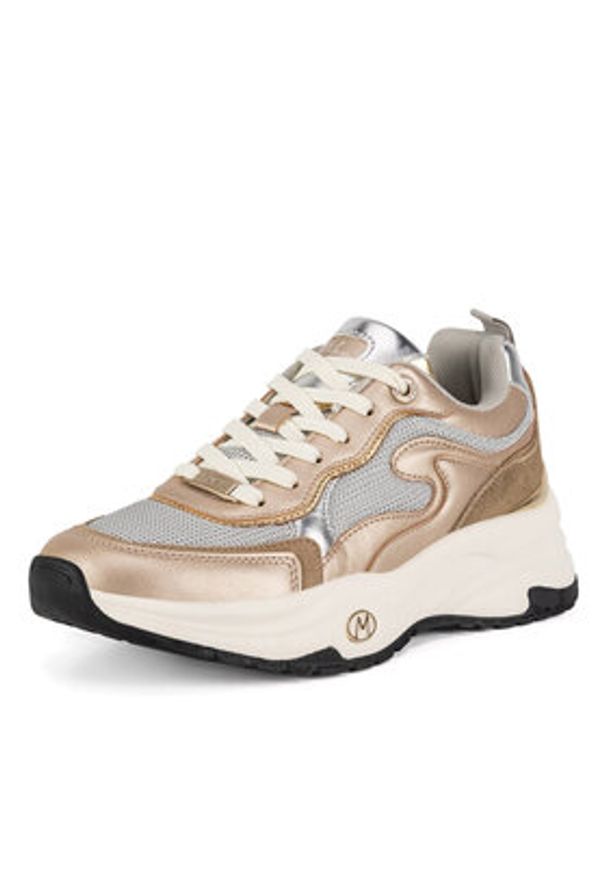 MEXX Sneakersy MI001009843W Srebrny. Kolor: srebrny. Materiał: skóra
