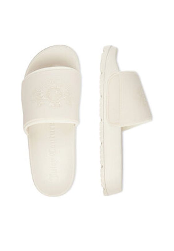 Juicy Couture Klapki PJC3 Écru. Kolor: kremowy. Materiał: syntetyk