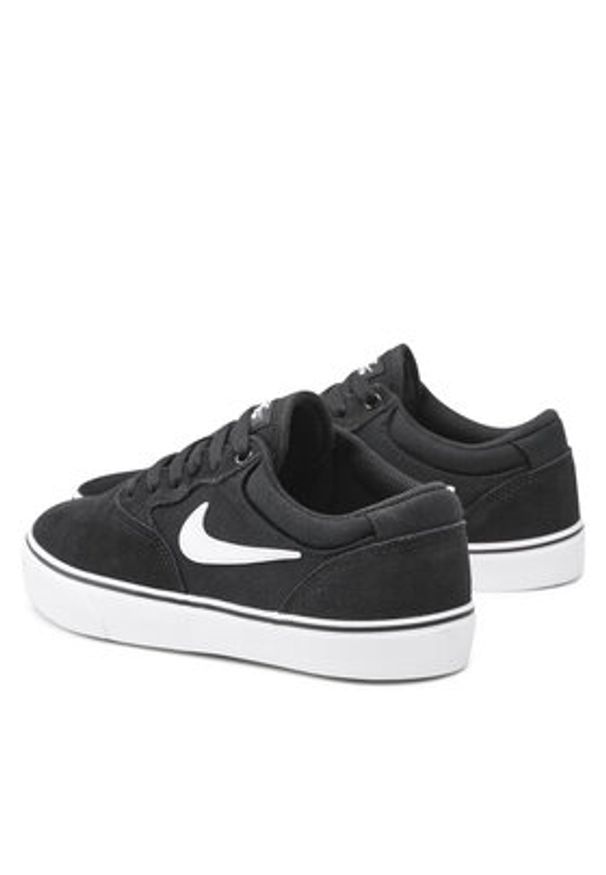 Nike Sneakersy Sb Chron 2 DM3493 001 Czarny. Kolor: czarny. Materiał: skóra, zamsz