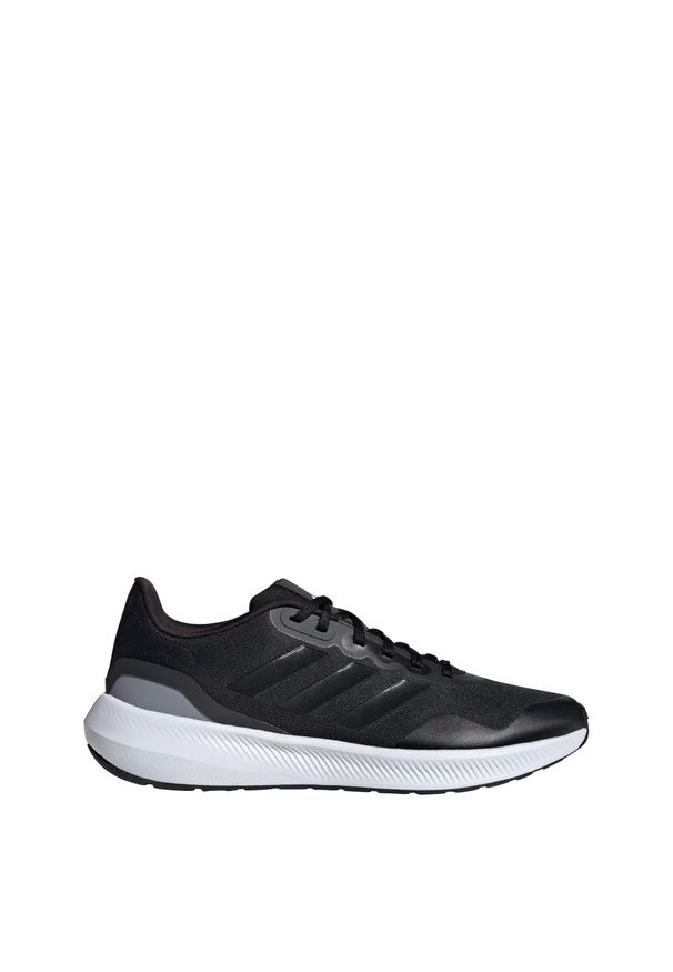Adidas - Buty Runfalcon 3 TR. Kolor: czarny, szary, wielokolorowy. Materiał: materiał. Sport: bieganie