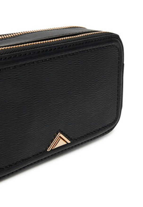 Aldo Torebka Dwuma 14009839 Czarny. Kolor: czarny. Materiał: skórzane