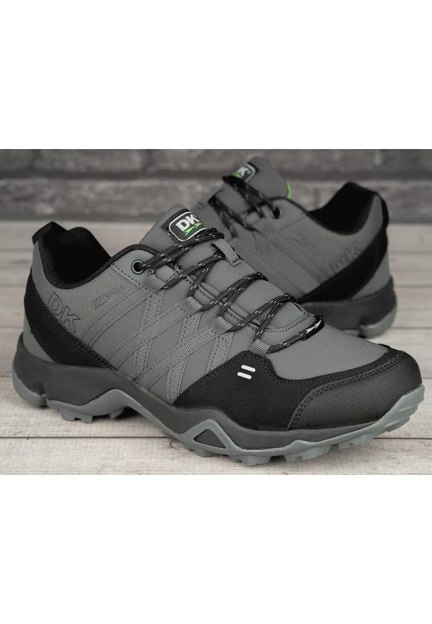 Buty męskie sportowe trekingowe DK SWAT. Kolor: szary, wielokolorowy, czarny