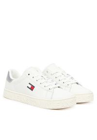 Tommy Jeans Sneakersy Tjw Logo Outsole Sneaker Ess EN0EN02703 Écru. Materiał: skóra #5