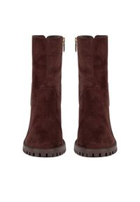 Nine West Botki WFA2947-1 Brązowy. Kolor: brązowy. Materiał: materiał #7