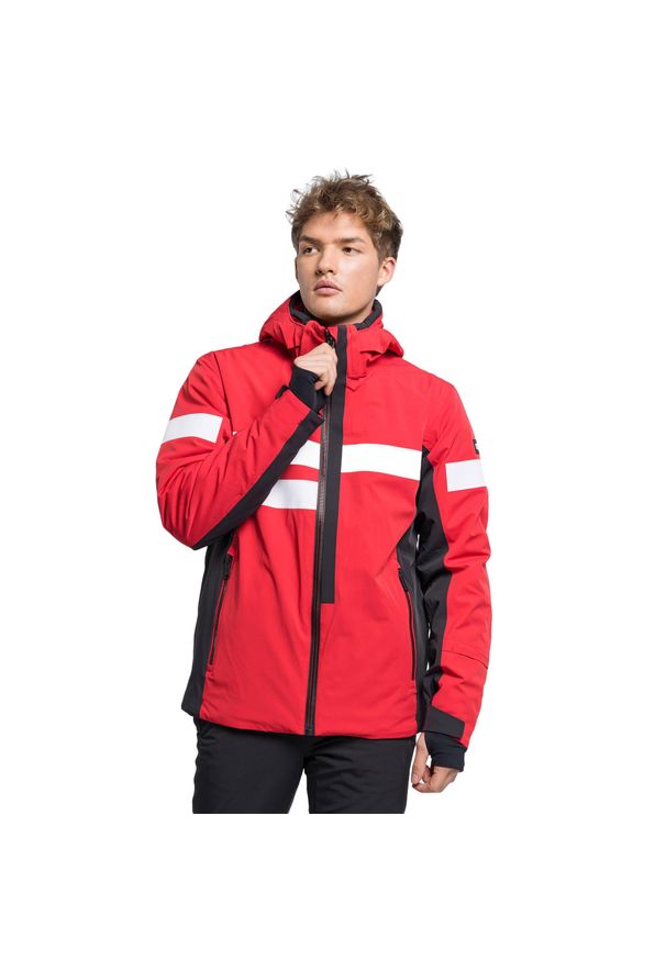 Kurtka narciarska męska CMP 31W0107. Kolor: czerwony. Sezon: zima. Sport: narciarstwo