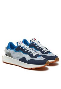 Tommy Jeans Sneakersy Tjm Runner Mix Material EM0EM01437 Granatowy. Kolor: niebieski. Materiał: materiał #3