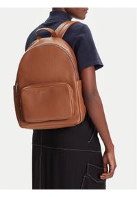 MICHAEL Michael Kors Plecak Tanner 30T5GTNB3L Brązowy. Kolor: brązowy. Materiał: skóra #1