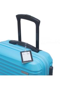 Wittchen - Mała walizka z zawieszką niebieska. Kolor: niebieski. Materiał: guma #5