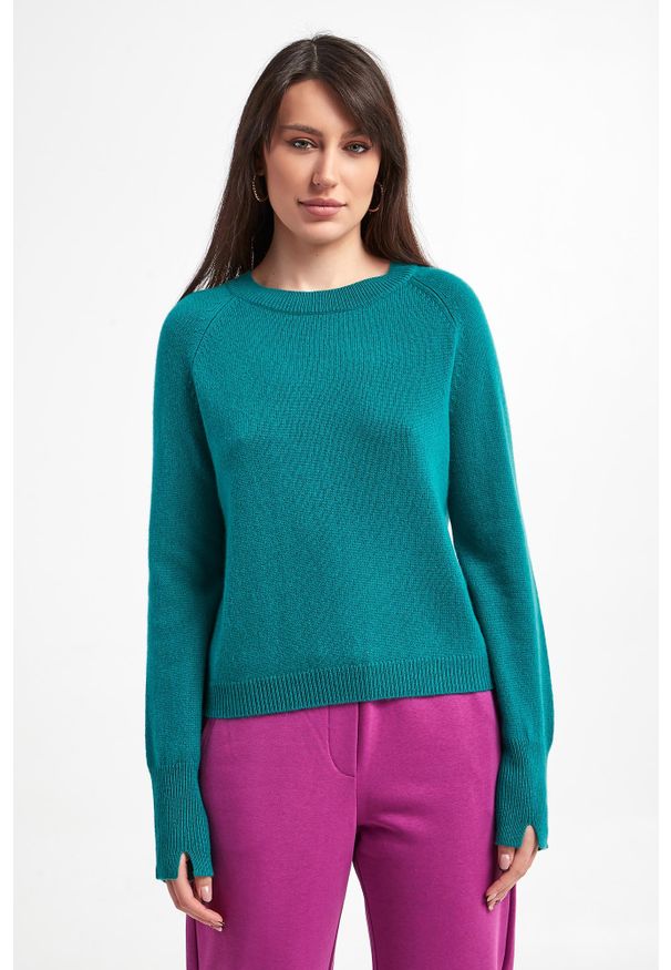 Marella - Sweter damski kaszmirowy Ansia MARELLA. Materiał: kaszmir