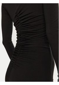 Pinko - PINKO Sukienka codzienna Dimitrova 104502 A29B Czarny Slim Fit. Okazja: na co dzień. Kolor: czarny. Materiał: syntetyk. Typ sukienki: proste. Styl: casual #2