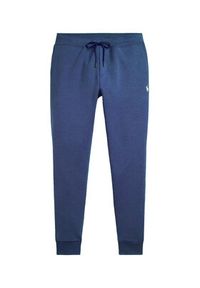 Polo Ralph Lauren Spodnie dresowe 710881518063 Niebieski Regular Fit. Kolor: niebieski. Materiał: bawełna #4