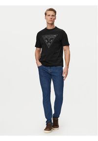Guess T-Shirt M6GI15 K3008 Czarny Regular Fit. Kolor: czarny. Materiał: bawełna #4