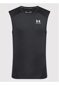 Under Armour Koszulka techniczna HeatGear® 1361522 Czarny Slim Fit. Kolor: czarny. Materiał: syntetyk #11