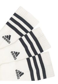 Adidas - adidas Skarpety HT3458 3-PACK Biały. Kolor: biały. Materiał: bawełna
