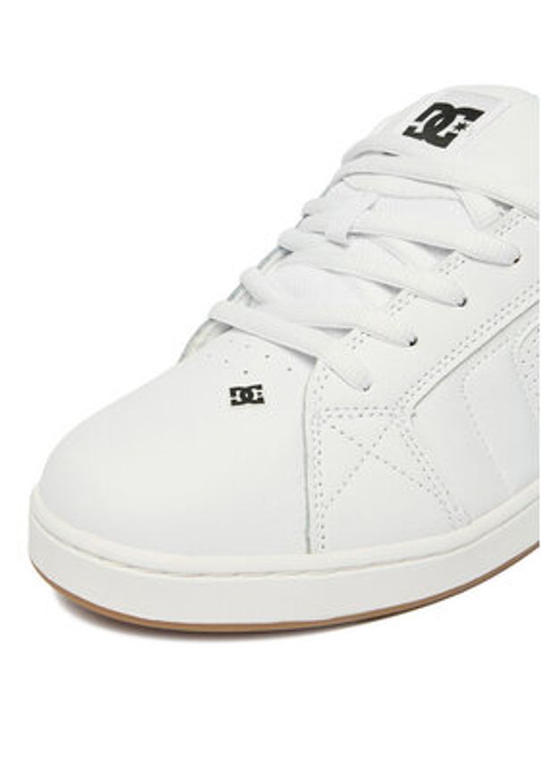 DC Shoes Sneakersy EO-NET DC01774113 Biały. Kolor: biały. Materiał: skóra