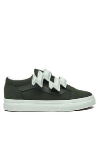 Sneakersy Vans. Kolor: brązowy. Model: Vans Old Skool