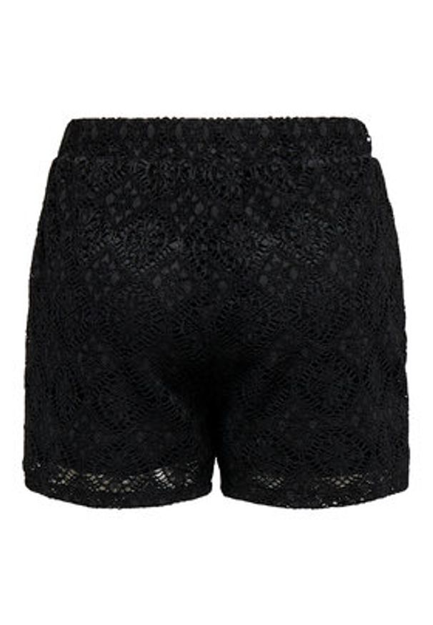 JDY Szorty materiałowe Eva 15351501 Czarny Loose Fit. Kolor: czarny. Materiał: syntetyk
