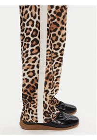 Puma Spodnie dresowe T7 Leo Luxe 632343 Brązowy Straight Fit. Kolor: brązowy. Materiał: syntetyk #5