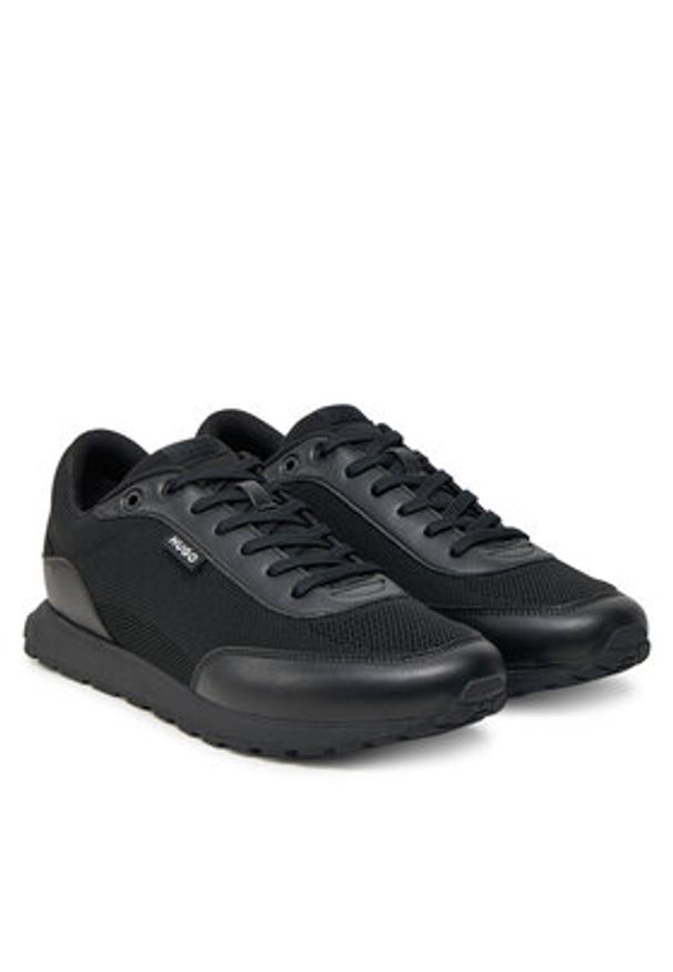 Hugo - HUGO Sneakersy Icelin 50541682 Czarny. Kolor: czarny. Materiał: materiał