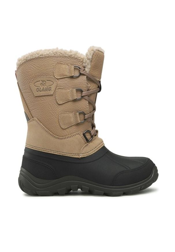 Olang Śniegowce X-Cursion Beżowy. Kolor: beżowy. Materiał: skóra