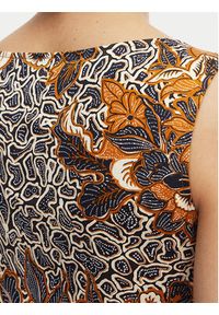 Weekend Max Mara Sukienka letnia Pausa 2615621082 Kolorowy Regular Fit. Materiał: bawełna. Wzór: kolorowy. Sezon: lato #4