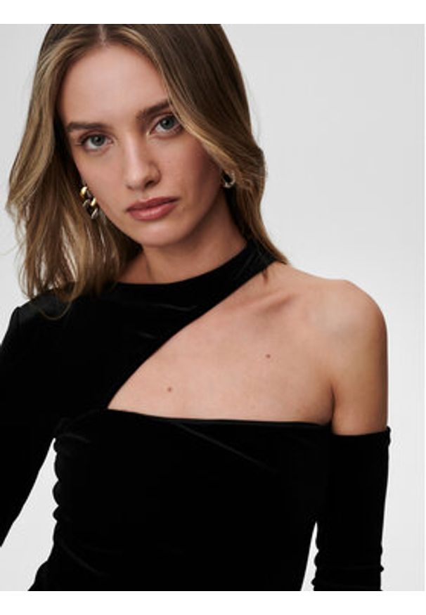 Undress Code Sukienka koktajlowa Parisienne 598 Czarny Slim Fit. Kolor: czarny. Materiał: syntetyk. Styl: wizytowy