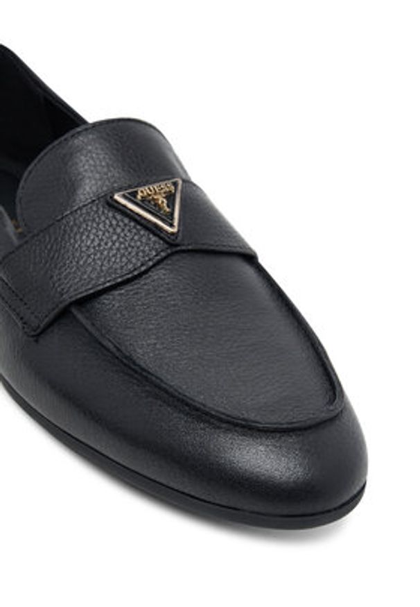 Guess Lordsy FLTBAY LEA14 Czarny. Kolor: czarny. Materiał: skóra